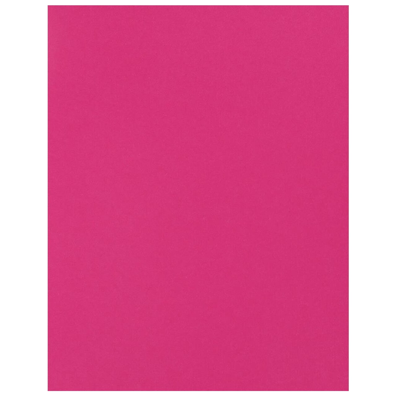 PA Paper Accents Smooth Cardstock 8.5" x 11" Raspberry, 92lb colored cardstock paper for card making, scrapbooking, printing, quilling and crafts, 25 piece pack